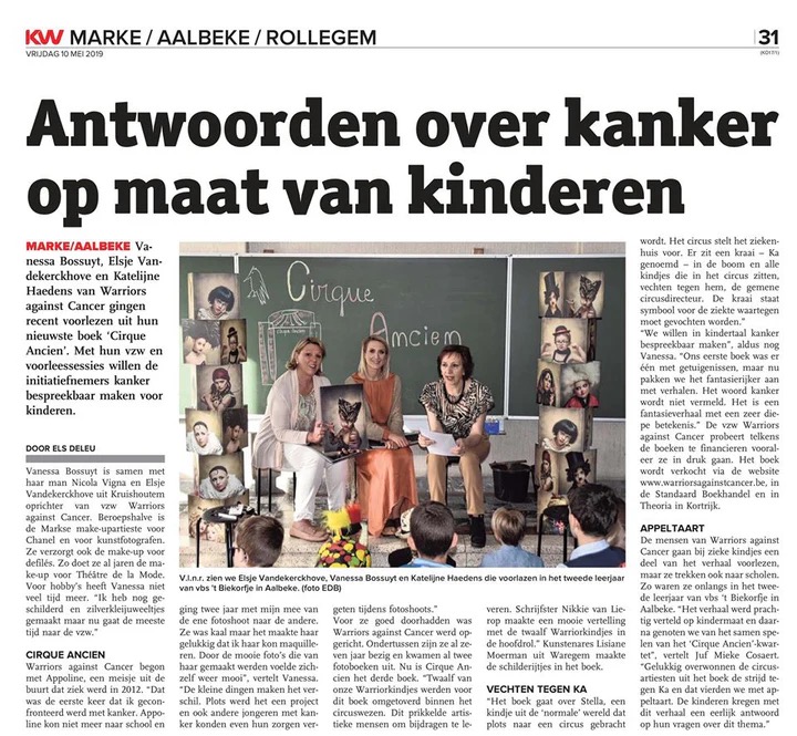 voorleesmoment in scholen
